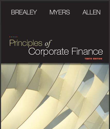 (Test Bank)Principles of Corporate Finance 10th Edition by Brealey.zip