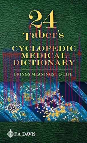 [AME]Taber's Cyclopedic Medical Dictionary, 24th Edition (Original PDF)