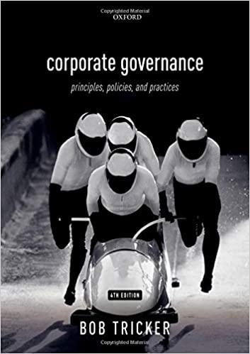 Corporate Governance Principles, policies, and practices 4th Edition [Bob Tricker]