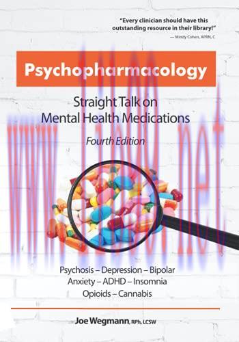 [AME]Psychopharmacology: Straight Talk on Mental Health Medications, Fourth Edition (Original P...