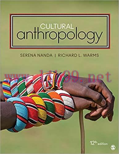 (PDF)Cultural Anthropology 12th Edition, Kindle Edition