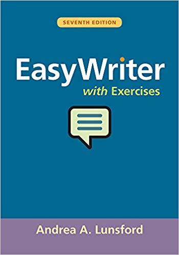 (Solution Manual)EasyWriter with Exercises 6th Edition by Andrea A. Lunsford.pdf