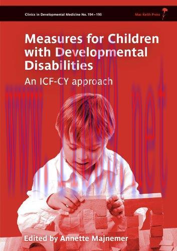 [AME]Measures for Children with Developmental Disabilities: An ICF-CY Approach (Original PDF)