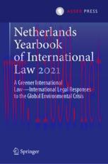 [PDF]Netherlands Yearbook of International Law 2021: A Greener International Law&mdash;International ...
