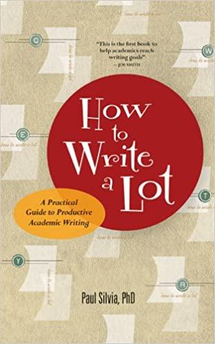(PDF)How to Write a Lot A Practical Guide to Productive Academic Writing