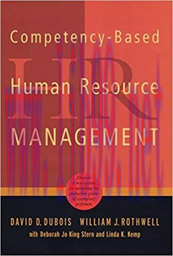 (PDF)Competency-Based Human Resource Management: Discover a New System for Unleashing the Produ...