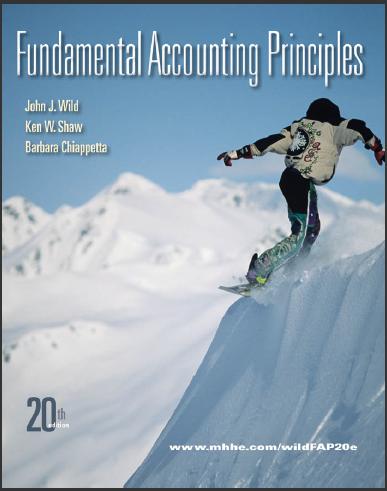 (Solutions Manual)Fundamental Accounting Principles 20th Edition by John Wild.zip