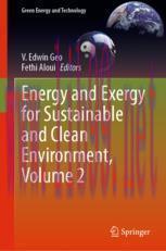 [PDF]Energy and Exergy for Sustainable and Clean Environment, Volume 2