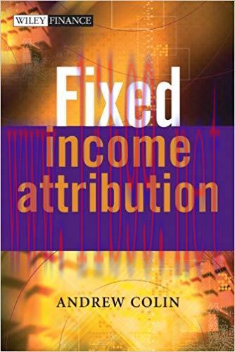 (PDF)Fixed Income Attribution (The Wiley Finance Series Book 494) 1st Edition