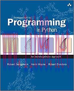 Introduction to Programming in Python: An Interdisciplinary Approach 1st Edition,
