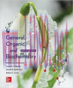 [AME]General, Organic, and Biochemistry, 9th Edition