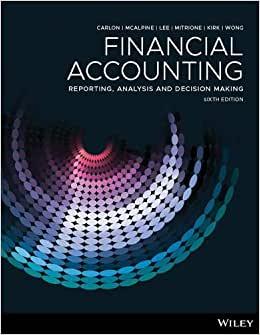 Financial Accounting Reporting, Analysis and Decision Making 6th Australian Edition [Shirley Ca...