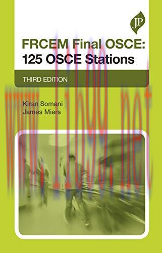 [AME]FRCEM Final OSCE: 125 OSCE Stations, Third Edition (EPUB + Converted PDF)