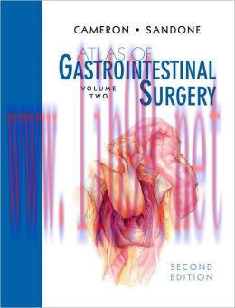 [AME]Atlas of Gastrointestinal Surgery, 2nd Edition, Vol 2 (ORIGINAL PDF from_ Publisher)
