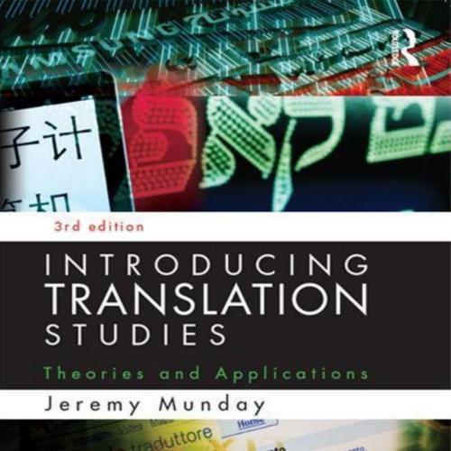 Introducing Translation Studies Theories and Applications 3rd Edition