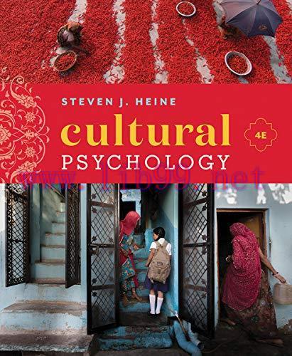 [AME]Cultural Psychology, 4th Edition (Original PDF)
