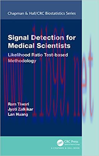 [AME]Signal Detection for Medical Scientists: Likelihood Ratio Test-based Methodology (Chapman ...