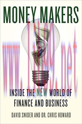 (PDF)Money Makers: Inside the New World of Finance and Business