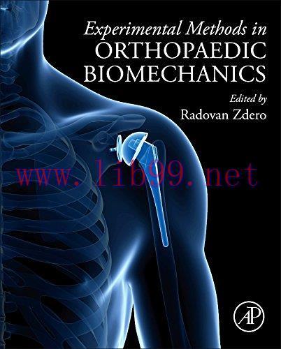 [AME]Experimental Methods in Orthopaedic Biomechanics (PDF)