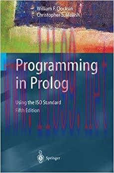 Programming in Prolog: Using the ISO Standard 5th Edition,