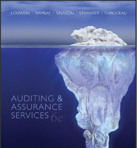 (Solution Manual)Auditing & Assurance Services 6th Edition by Louwers.rar