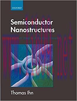 (PDF)Semiconductor Nanostructures: Quantum states and electronic transport