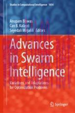[PDF]Advances in Swarm Intelligence: Variations and Adaptations for Optimization Problems
