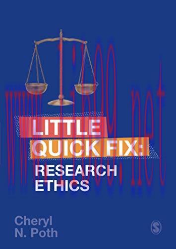 [AME]Research Ethics: Little Quick Fix (Original PDF)