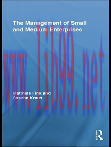 (PDF)The Management of Small and Medium Enterprises (Routledge Studies in Small Business Book 1...