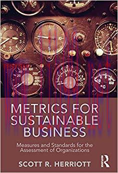 (PDF)Metrics for Sustainable Business: Measures and Standards for the Assessment of Organizatio...