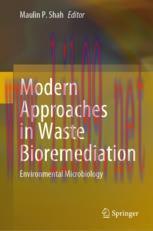 [PDF]Modern Approaches in Waste Bioremediation: Environmental Microbiology