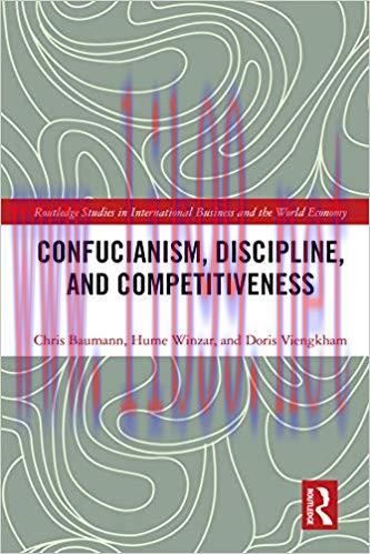 (PDF)Confucianism, Discipline, and Competitiveness (Routledge Studies in International Business...