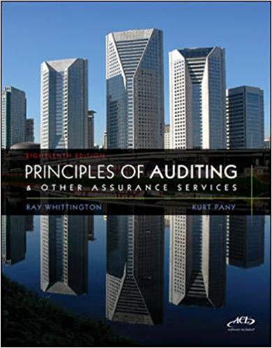 (Solution Manual)Principles of Auditing and Other Assurance Services 18e.rar
