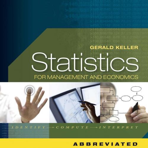 Statistics for Management and Economics, Abbreviated 9th Edition - Chinna