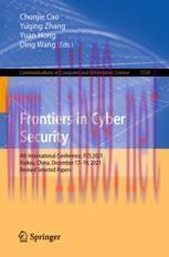 [PDF]Frontiers in Cyber Security: 4th International Conference, FCS 2021, Haikou, China, Decemb...