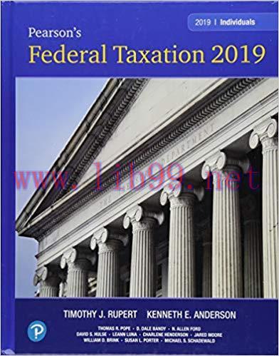 [PDF]P&epsilon;&alpha;&gamma;s0&eta;&rsquo;s Federal Taxation 2019 Individuals 32nd Edition