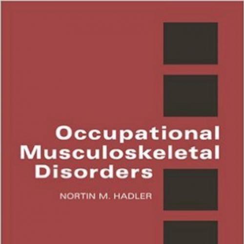 Occupational Musculoskeletal Disorders 3rd Edition