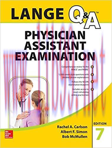 (PDF)LANGE Q&A Physician Assistant Examination, Seventh Edition (Lange Q&A Allied Health) 7th E...