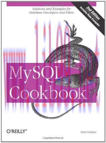 [FOX-Ebook]MySQL Cookbook, 2nd Edition