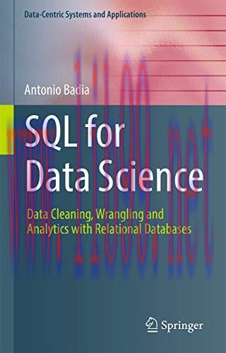 [FOX-Ebook]SQL for Data Science: Data Cleaning, Wrangling and Analytics with Relational Databas...