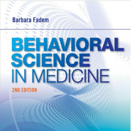 Behavioral Science in Medicine 2nd Edition