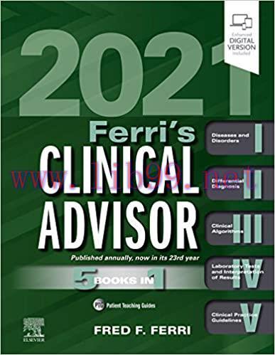 (PDF)Ferri&rsquo;s Clinical Advisor 2021: 5 Books in 1