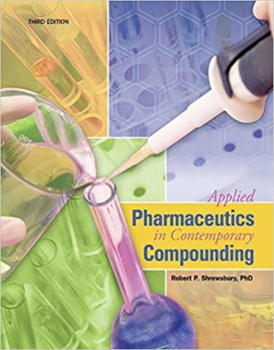 Applied Pharmaceutics in Contemporary Compounding 3rd Edition [Robert Shrewsbury]
