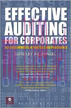 (PDF)Effective Auditing For Corporates: Key Developments in Practice and Procedures (Key Concep...