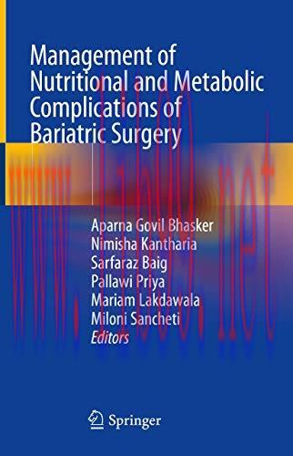 [AME]Management of Nutritional and Metabolic Complications of Bariatric Surgery (Original PDF)