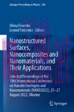 [PDF]Nanostructured Surfaces, Nanocomposites and Nanomaterials, and Their Applications: Selecte...