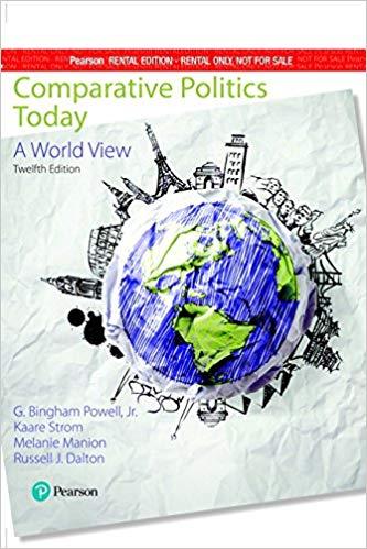 Comparative Politics Today A World View 12th Edition