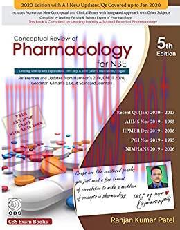 [AME]Conceptual Review of Pharmacology for NBE, 5th Edition (Original PDF)