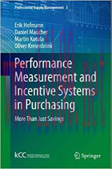 (PDF)Performance Measurement and Incentive Systems in Purchasing: More Than Just Savings (Profe...