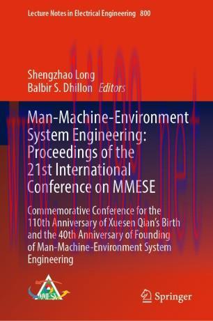 Man-Machine-Environment System Engineering: Proceedings of the 21st International Conference on...